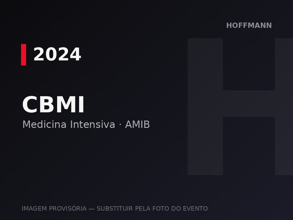 CBMI 2024 at the Transamerica Expo Center, São Paulo, Hoffmann
