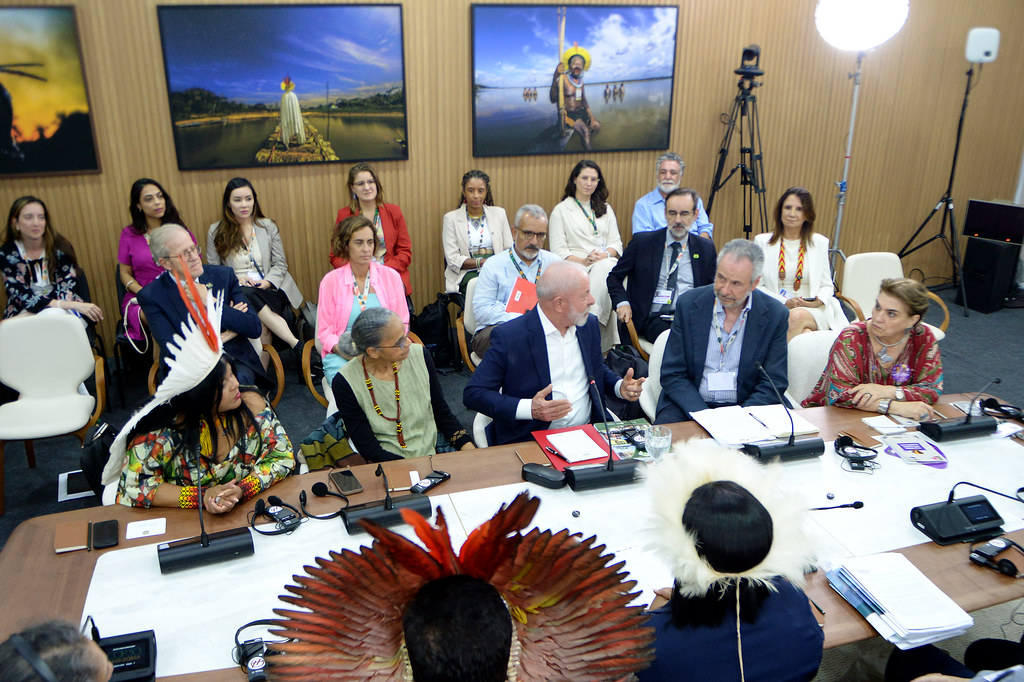 Sala de reuniões bilaterais da COP-30 equipada pela Hoffmann