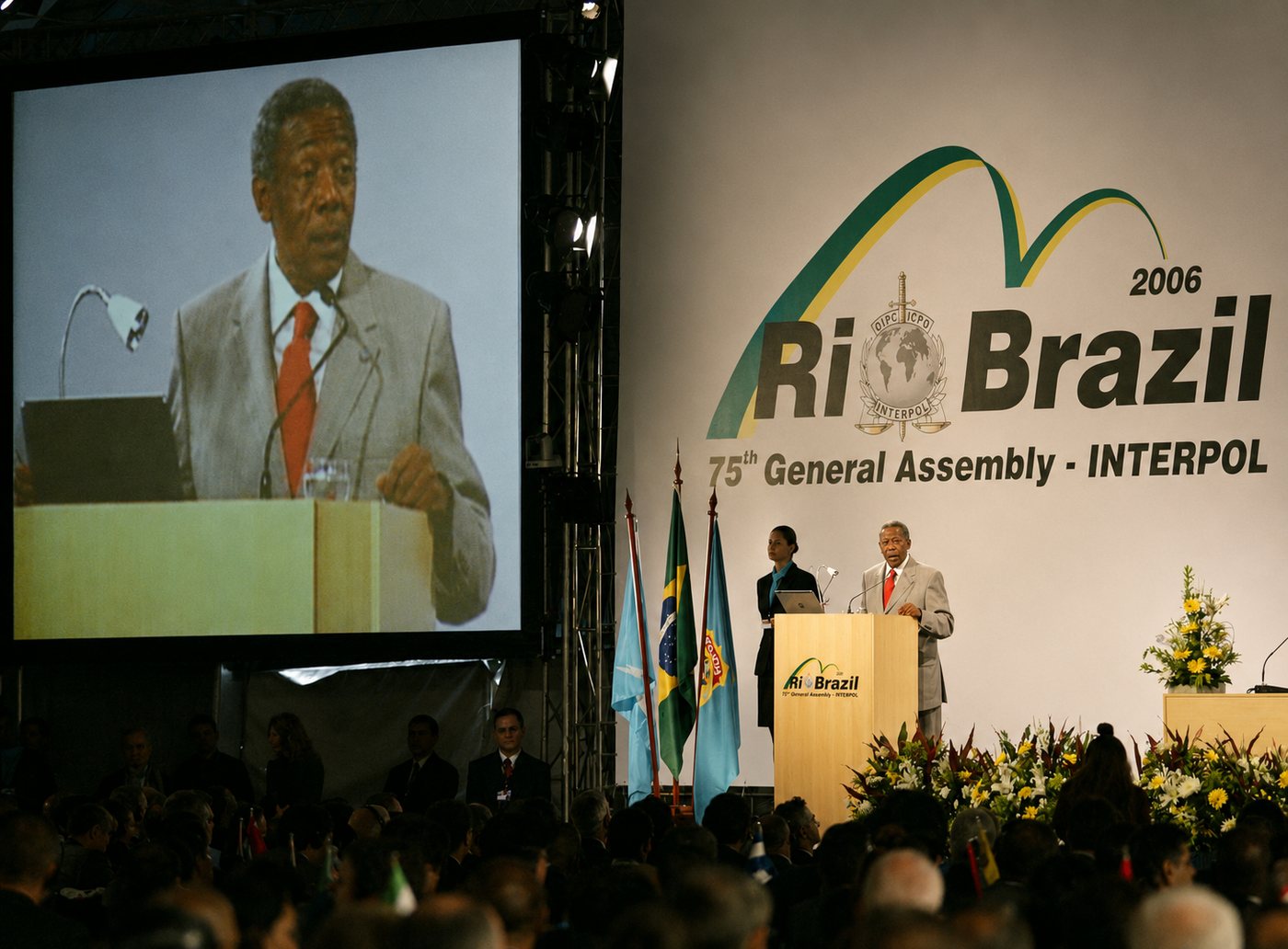 75ª Assembleia Geral da INTERPOL no Rio de Janeiro
