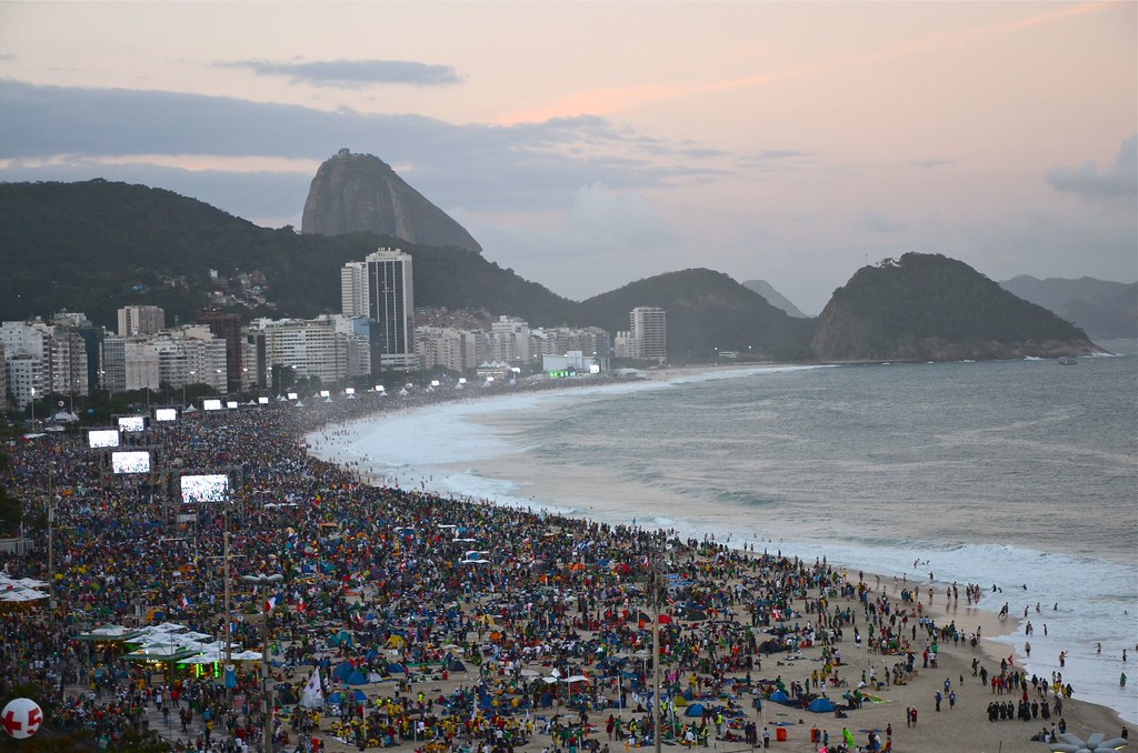 Vigília da Jornada Mundial da Juventude em Copacabana, 2013